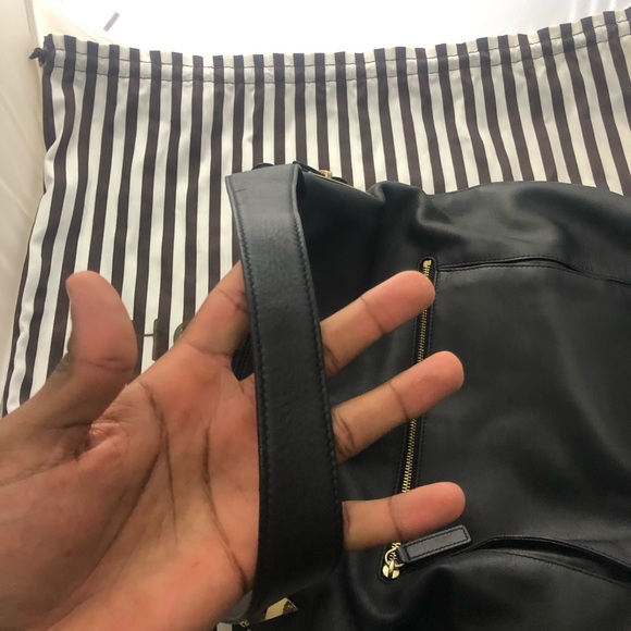 Henri Bendel Womens Double Strap Hobo Tote Handbag - Picture 7 of 7